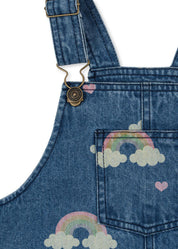 Latzkleid Midi MAGOT - RAINBOW - Blau