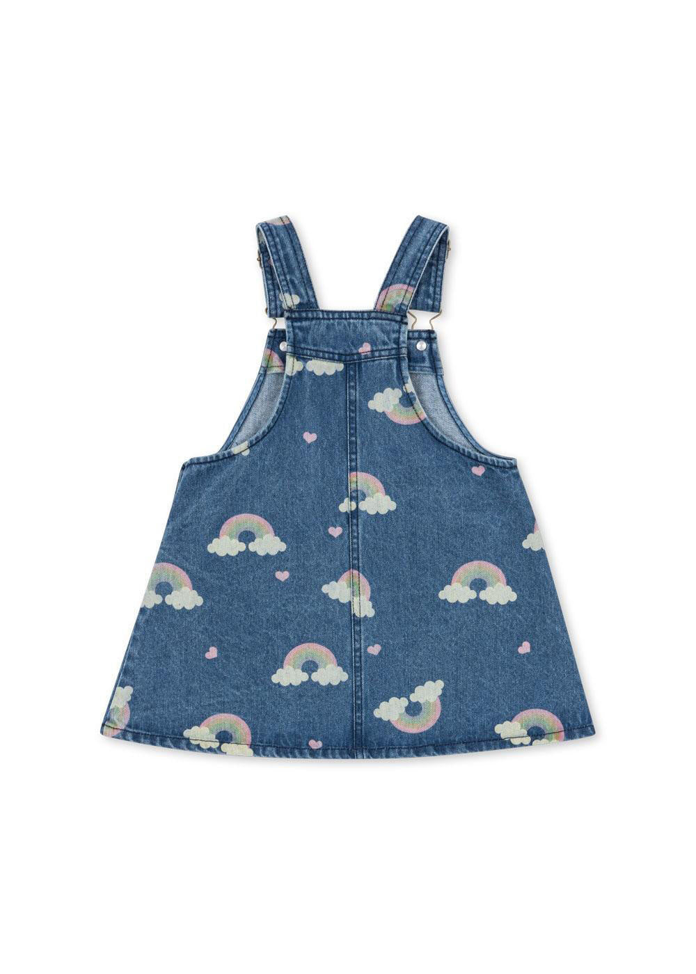 Latzkleid Midi MAGOT - RAINBOW - Blau