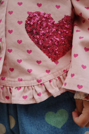 Overshirt NOLA - BERRY COEUR - Rosa