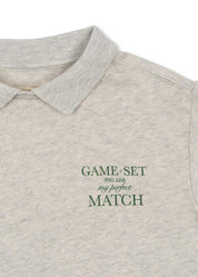 Sweatshirt SPOTTY aus Baumwolle - OFF WHITE MELANGE - Grau