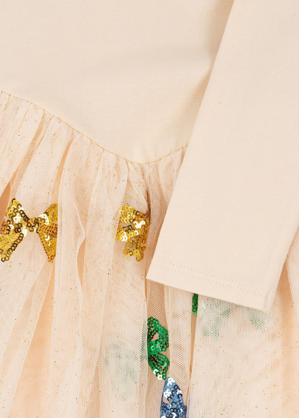 Ballerina-Kleid YVONNE - BOW COLORÉ - Creme