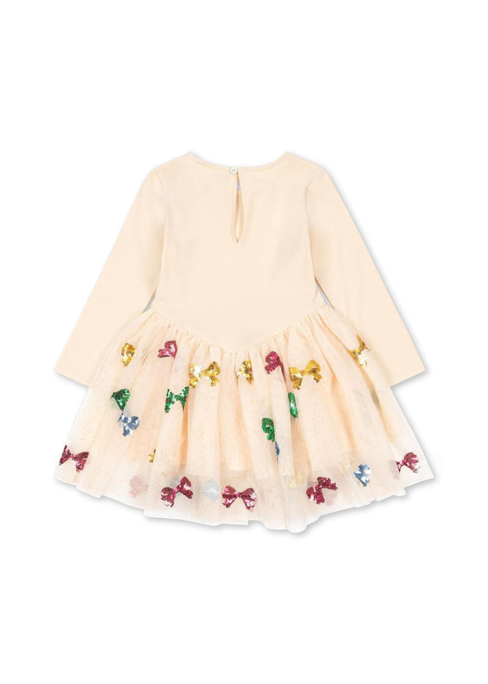 Ballerina-Kleid YVONNE - BOW COLORÉ - Creme