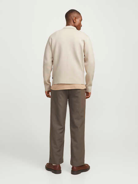 Strickjacke aus Baumwollmix - Silver Lining - Beige