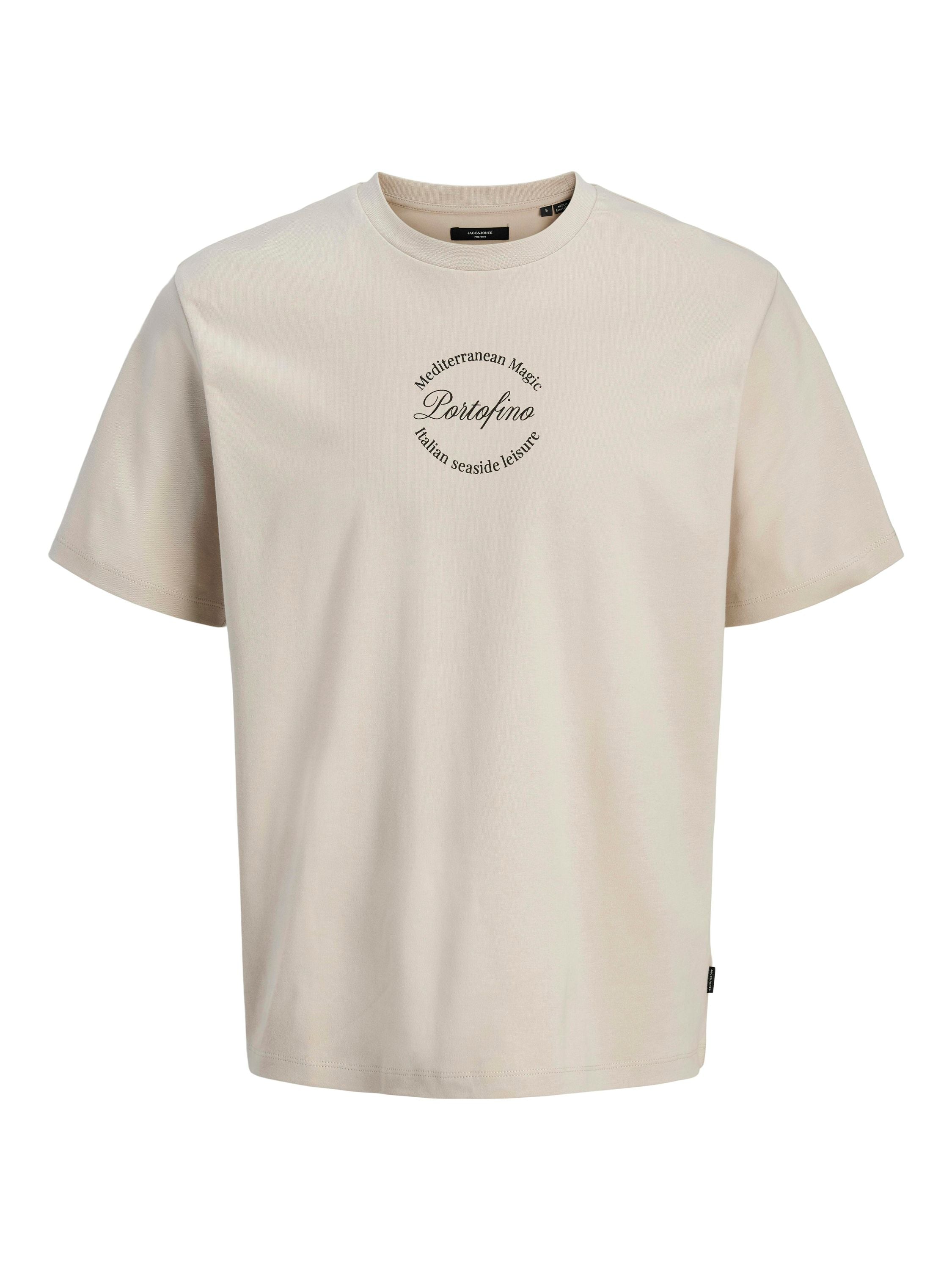 T-Shirt aus Baumwolle - Silver Lining - Grau