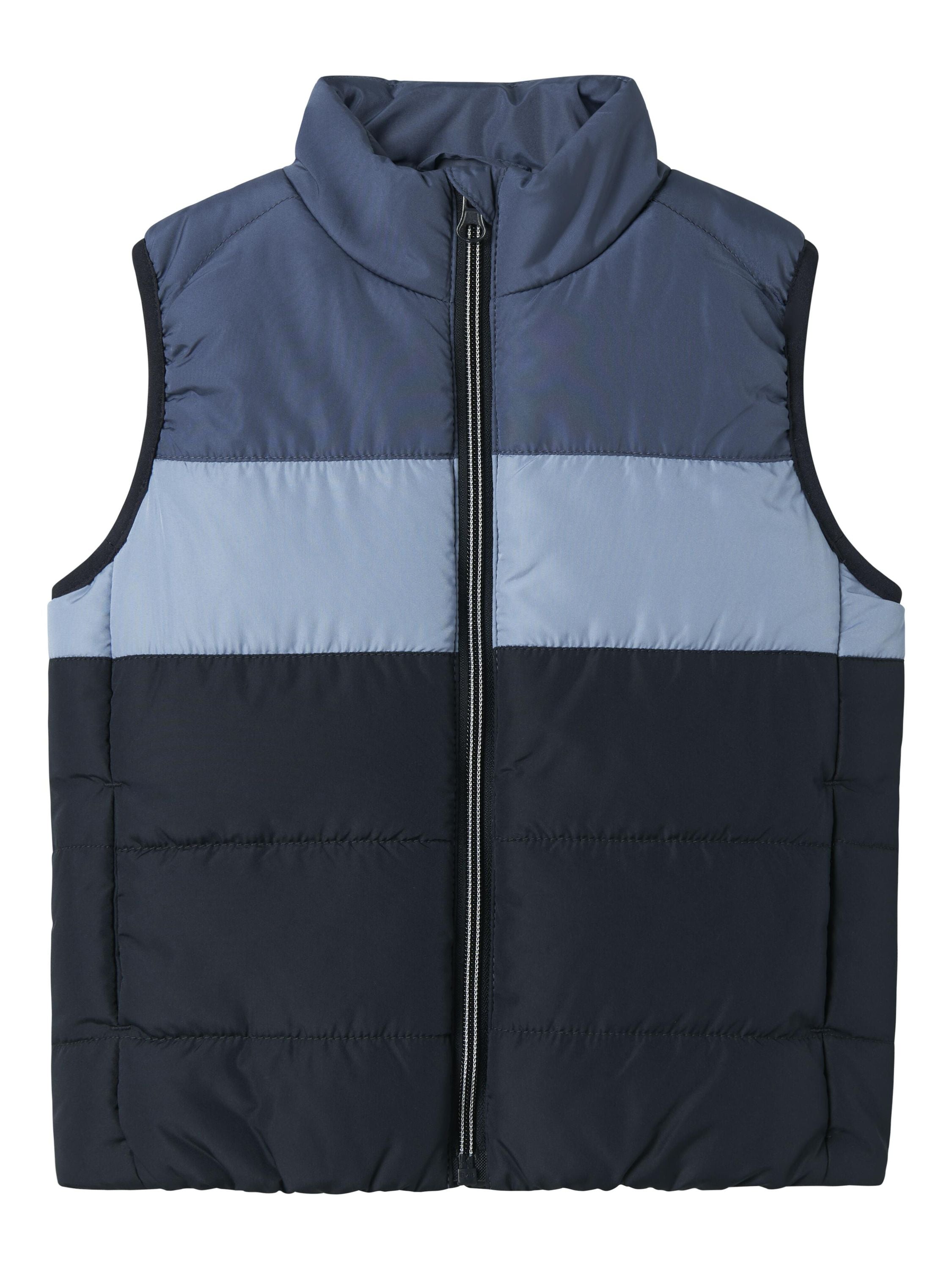 Weste mit Seitentaschen - Vintage Indigo - Blau