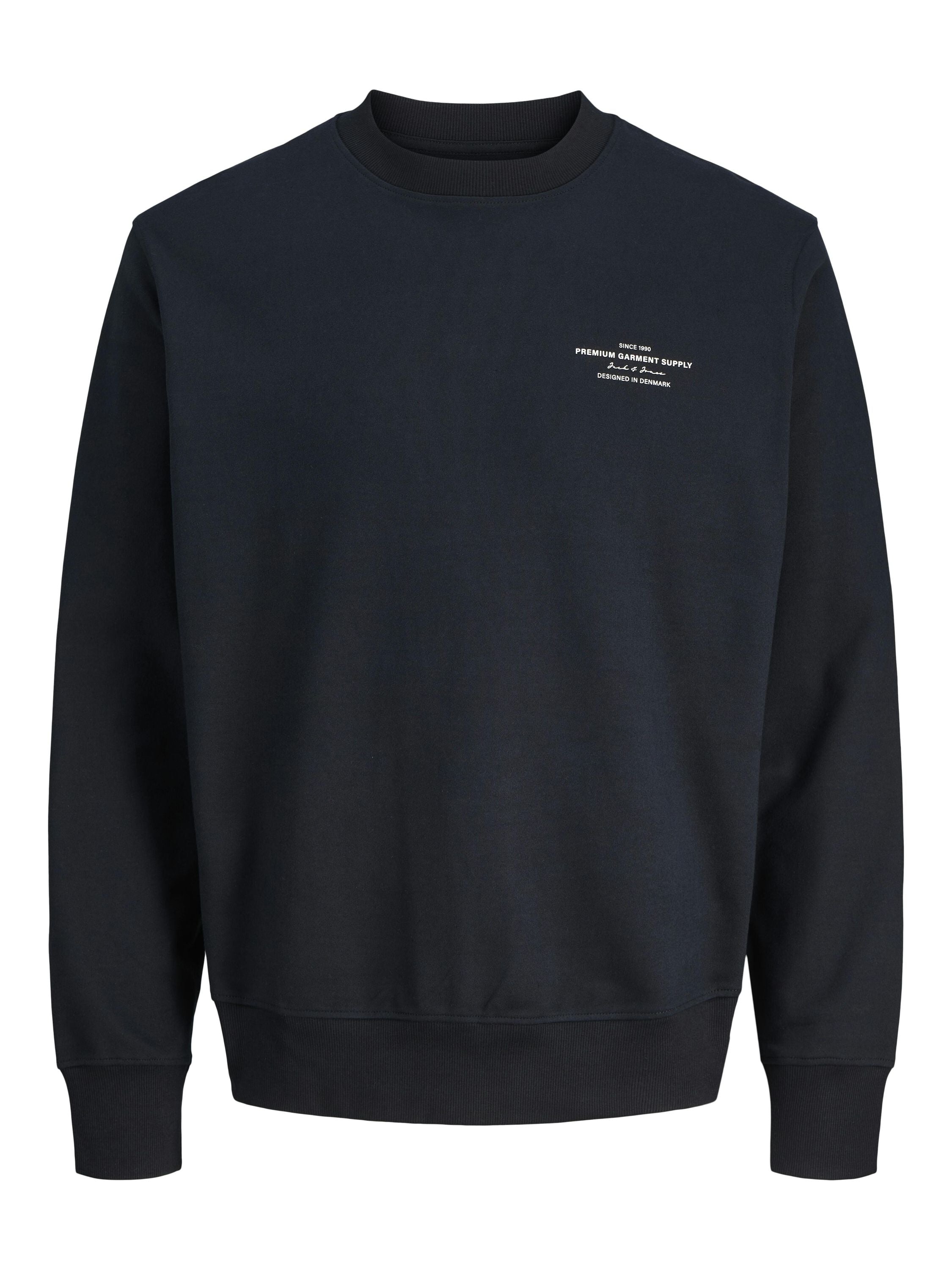 Sweatshirt aus Baumwolle - Black Beauty - Schwarz