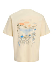 T-Shirt aus Baumwolle - Cloud Cream - Creme