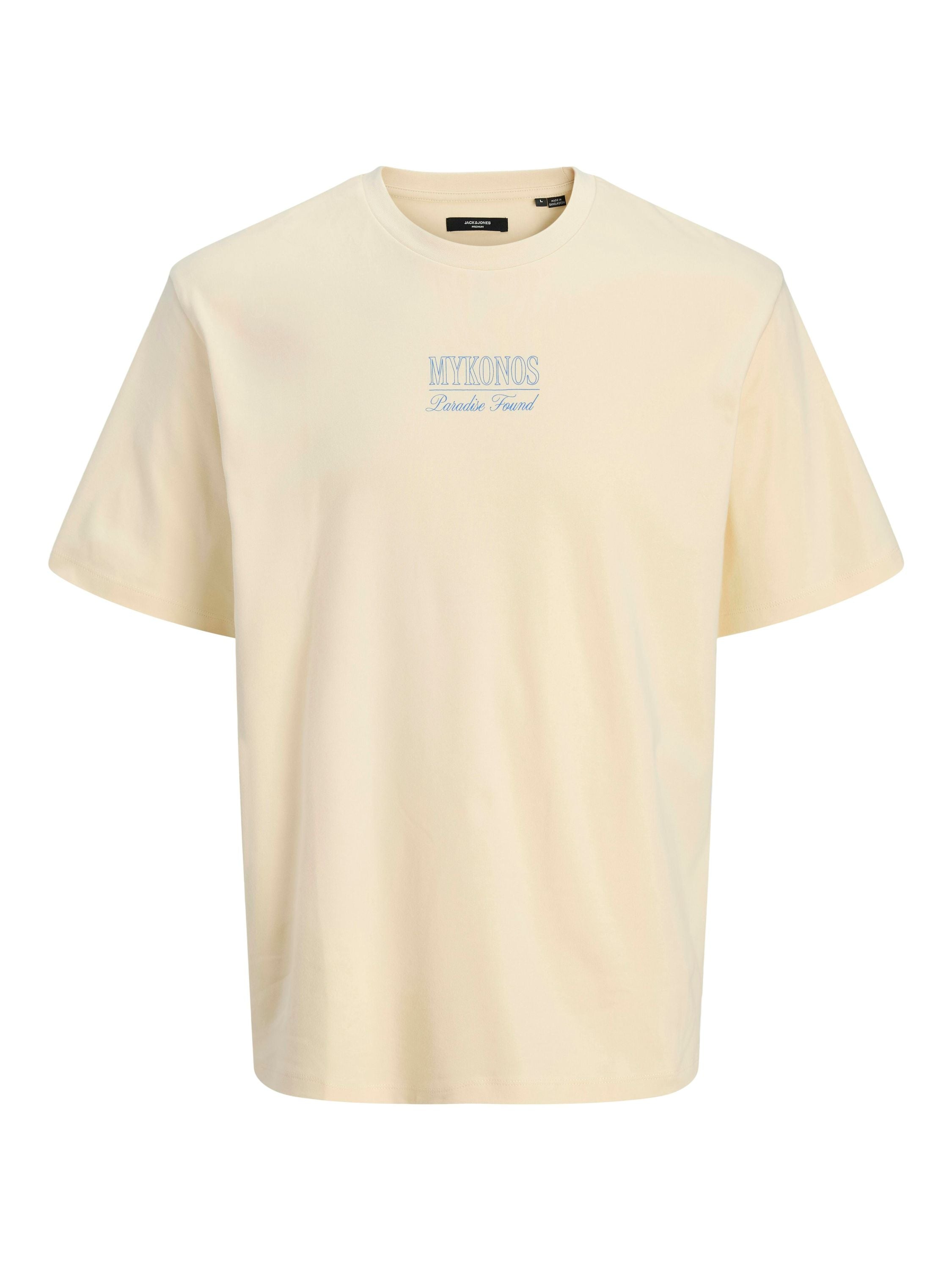 T-Shirt aus Baumwolle - Cloud Cream - Creme