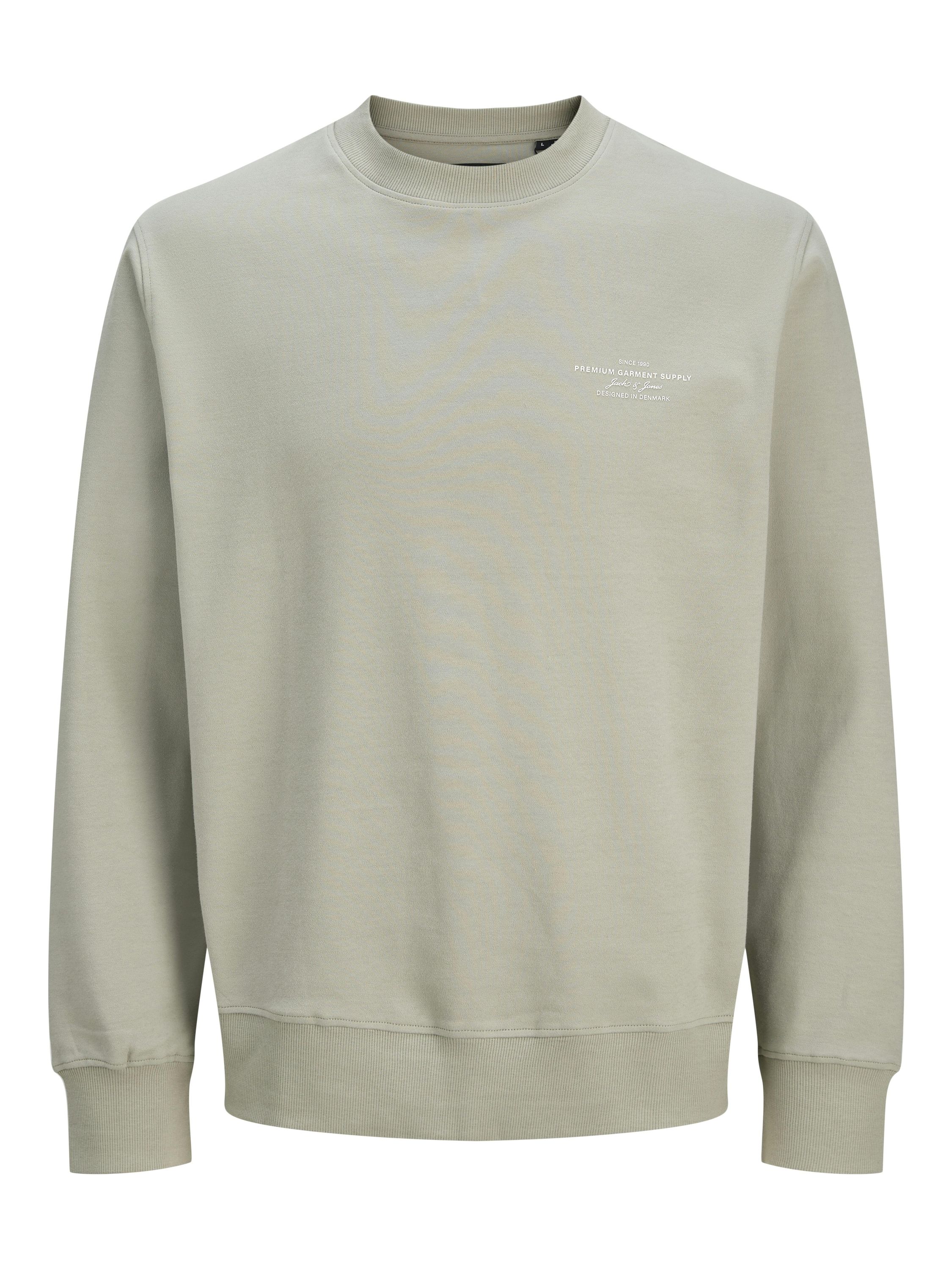 Sweatshirt aus Baumwolle - Dried Sage - Grau