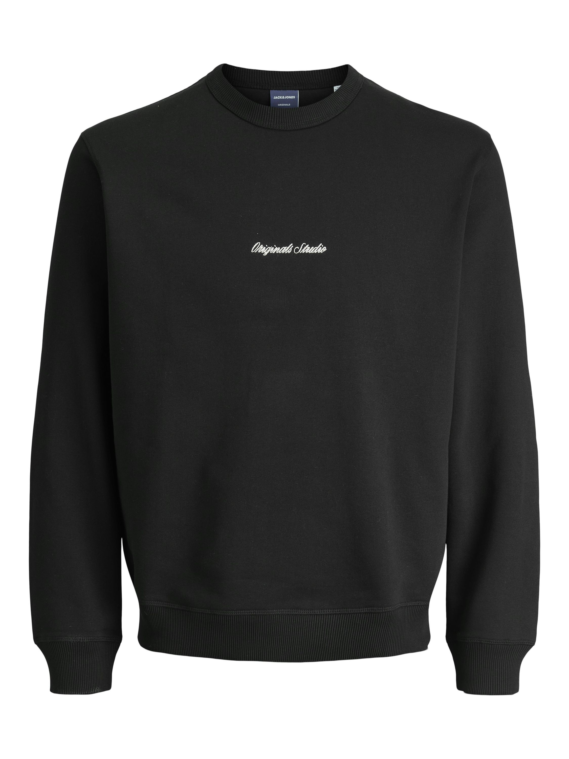 Sweatshirt aus Baumwolle - Black - Schwarz
