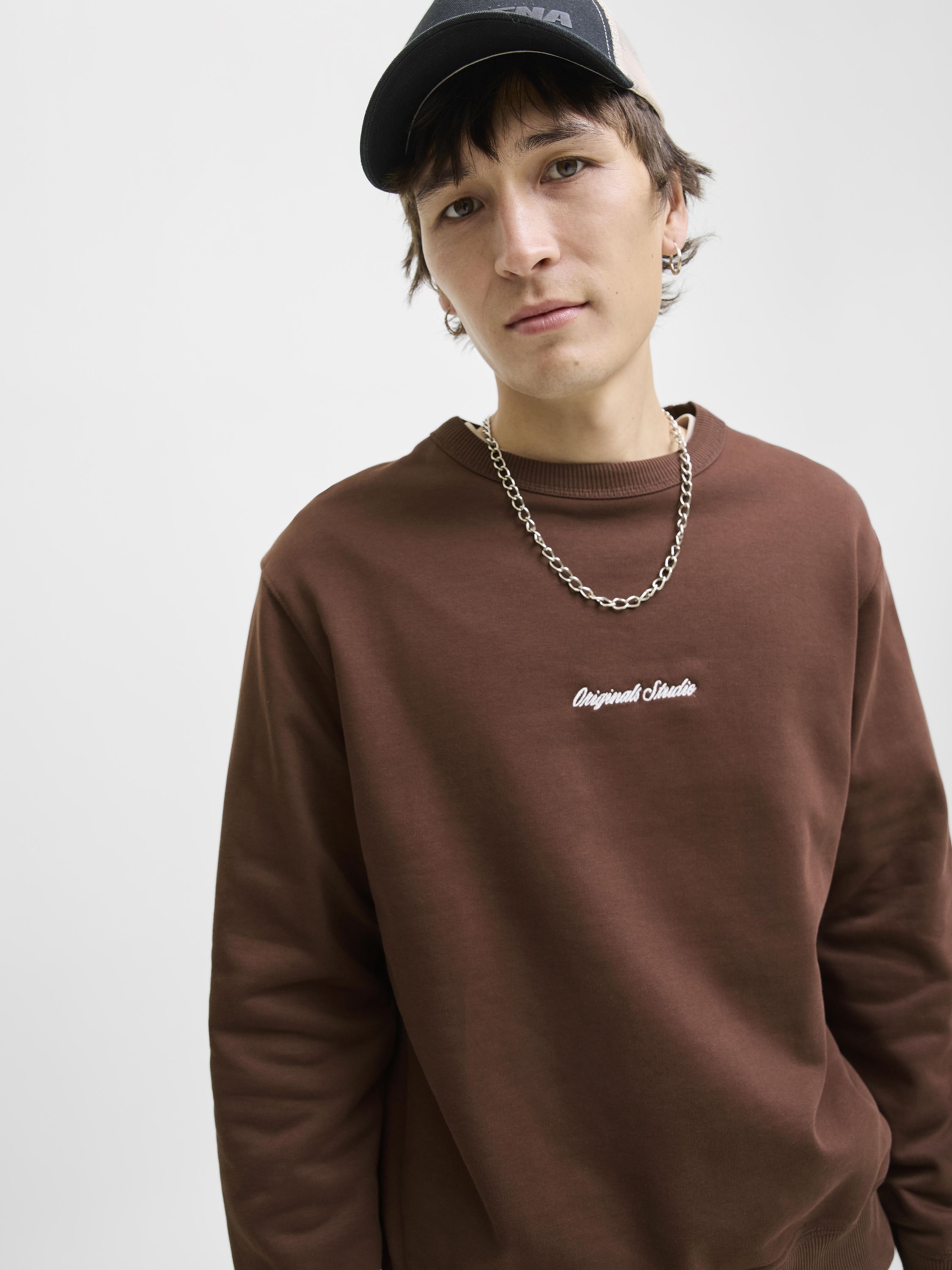 Sweatshirt aus Baumwolle - Deep Mahogany - Braun