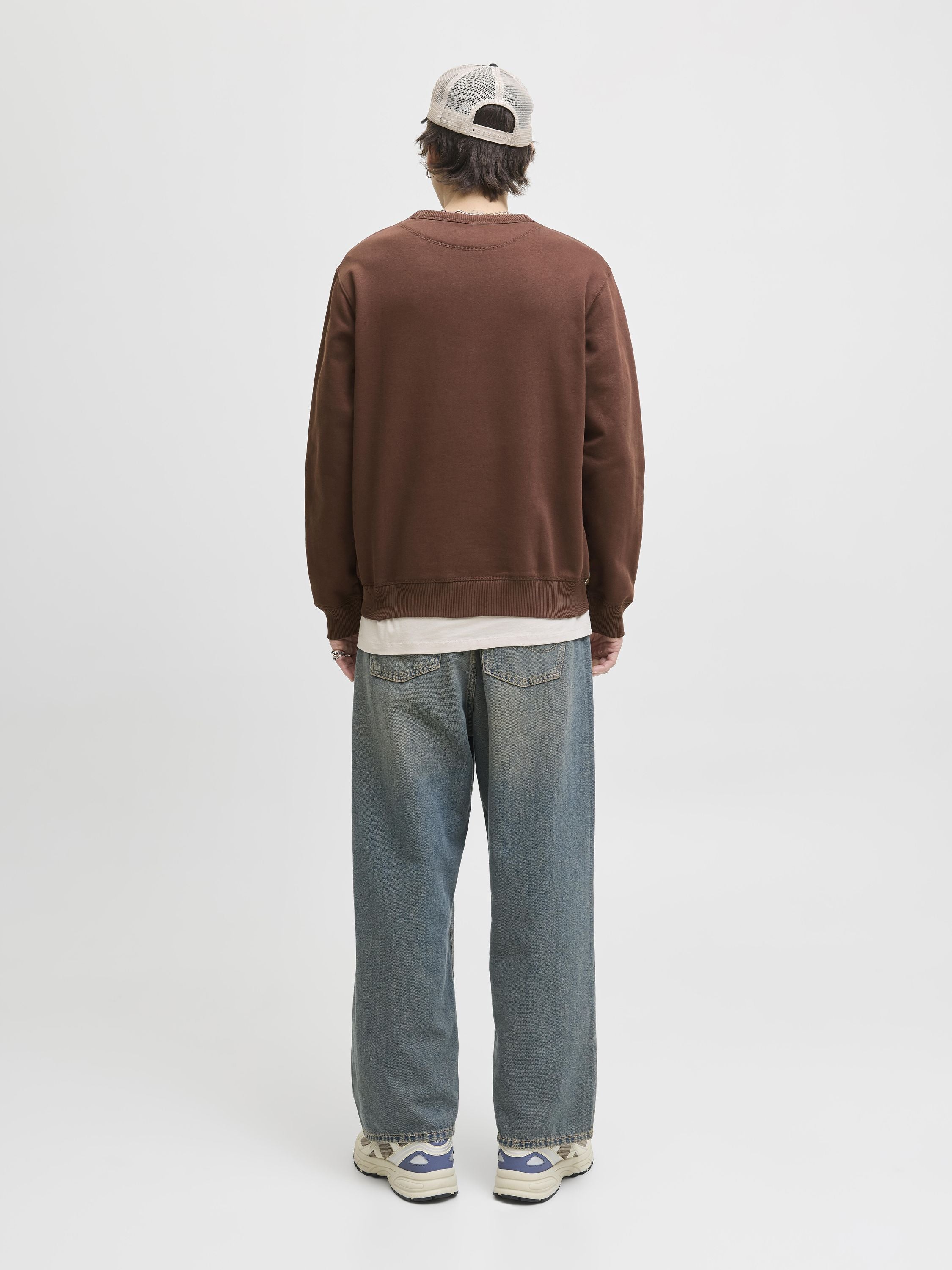 Sweatshirt aus Baumwolle - Deep Mahogany - Braun