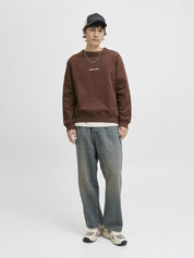Sweatshirt aus Baumwolle - Deep Mahogany - Braun