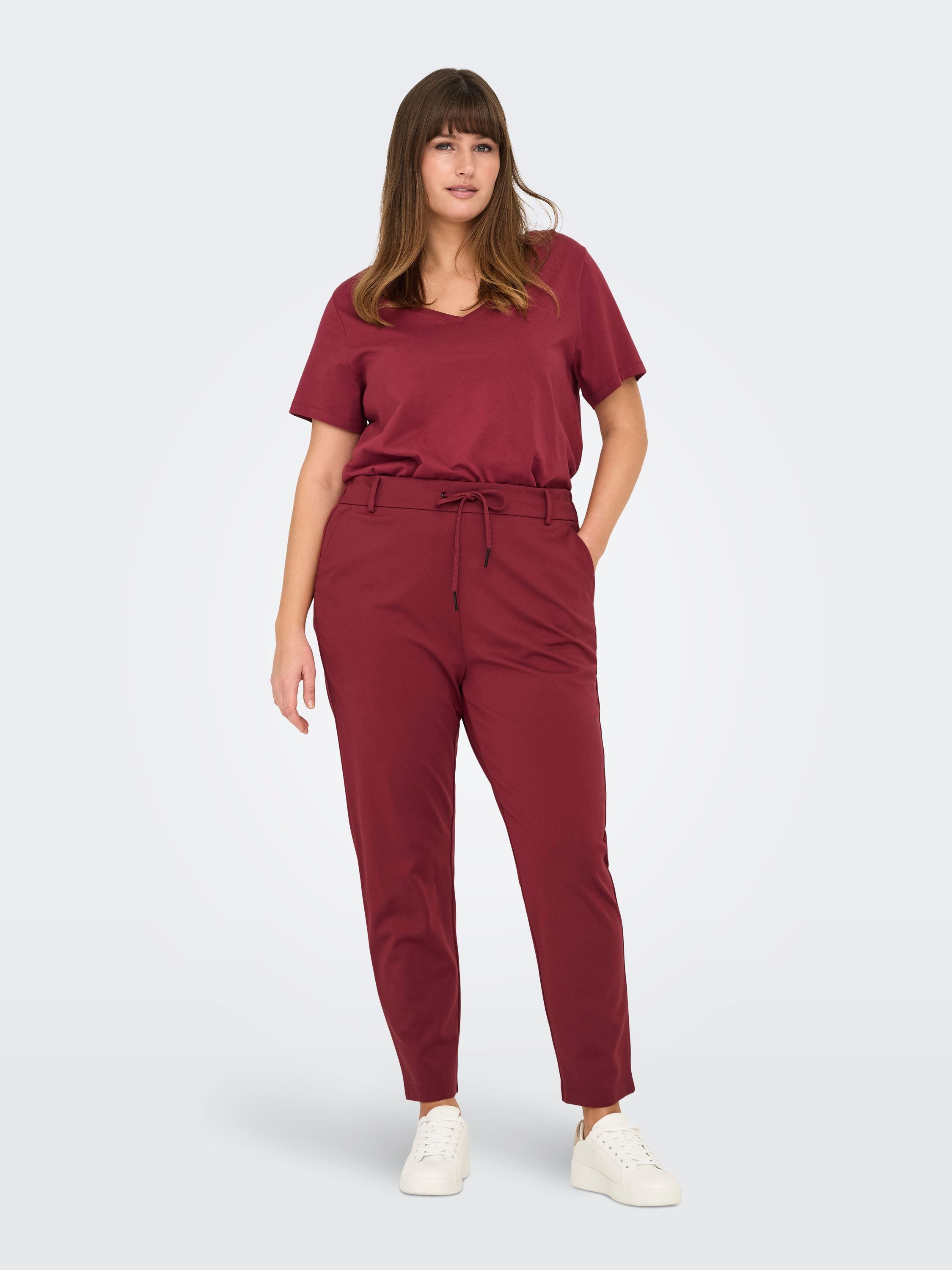 Joggpant GOLDTRASH - Ruby Wine - Rot