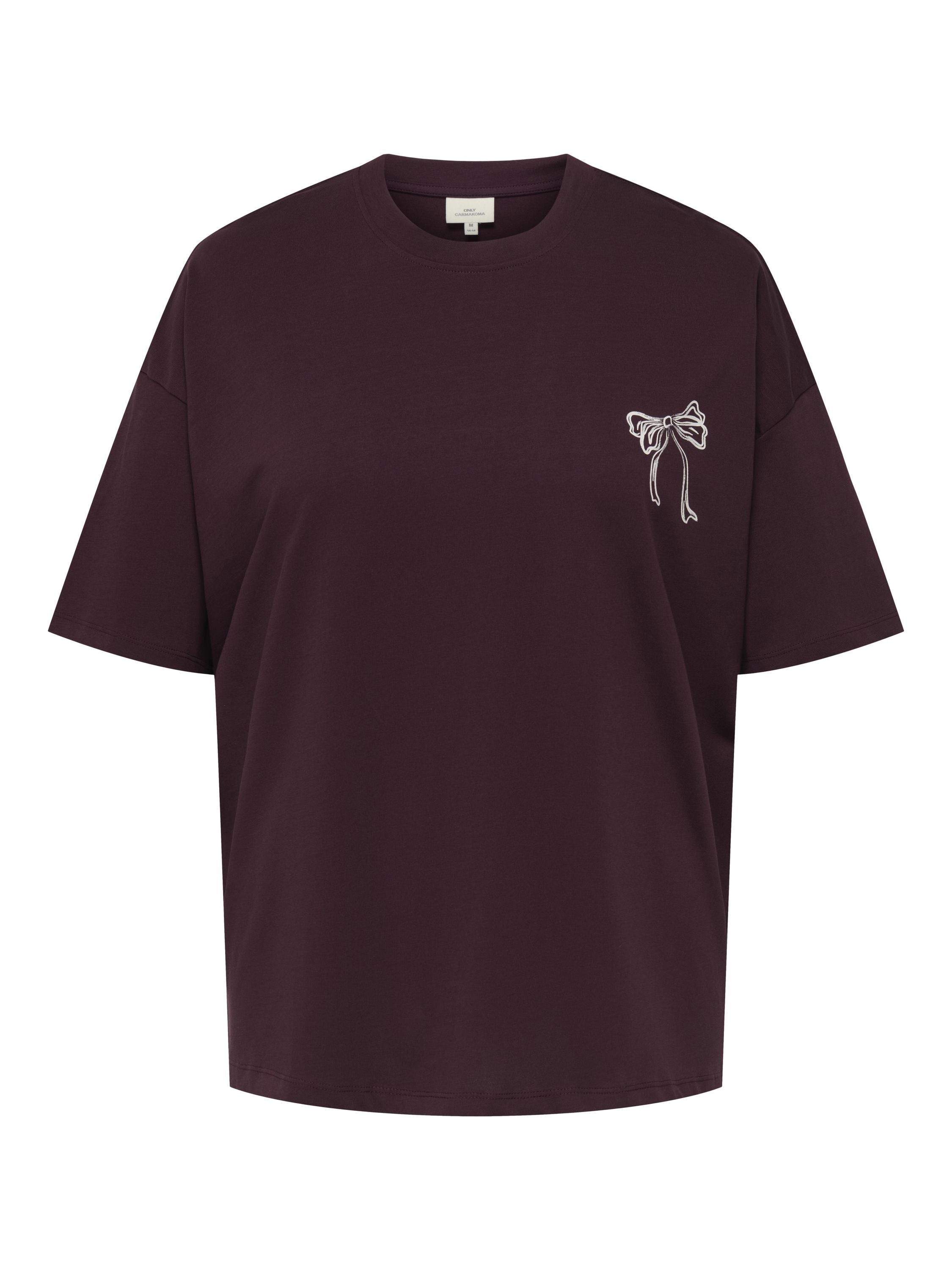 T-Shirt aus Bio-Baumwolle - Winetasting/BOW - Rot