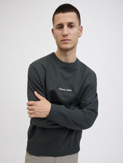 Sweatshirt aus Baumwolle - Forest River - Grau