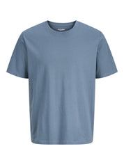 T-Shirt aus Bio-Baumwolle - Blue Mirage - Blau