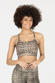 Sport-BH BLOOM V2 - 3751-Print - Braun