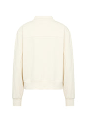Sweatshirtjacke aus Modalmix - 1620-CREAM - Creme