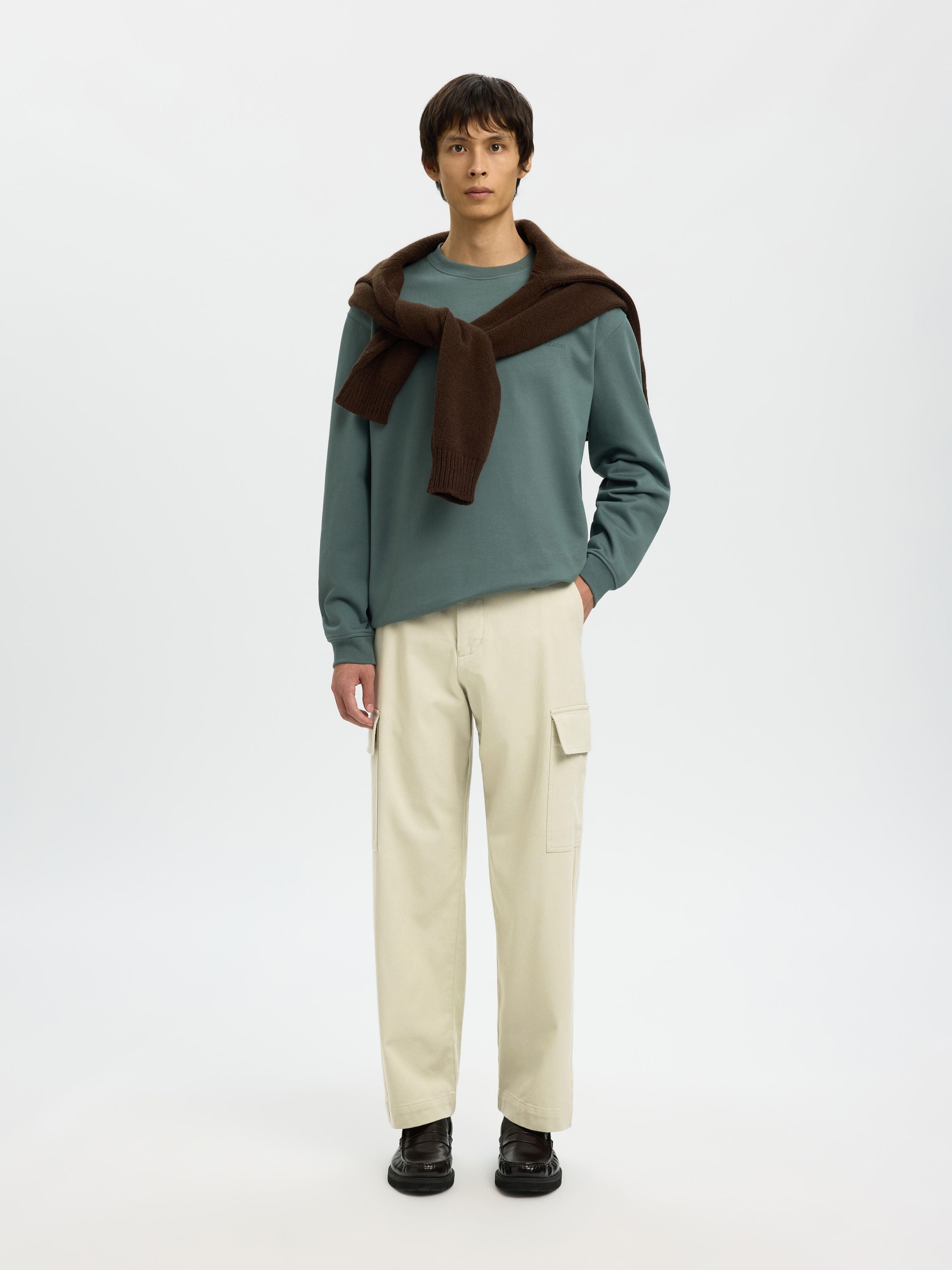 Cargohose Loose Fit - Moonstruck - Creme