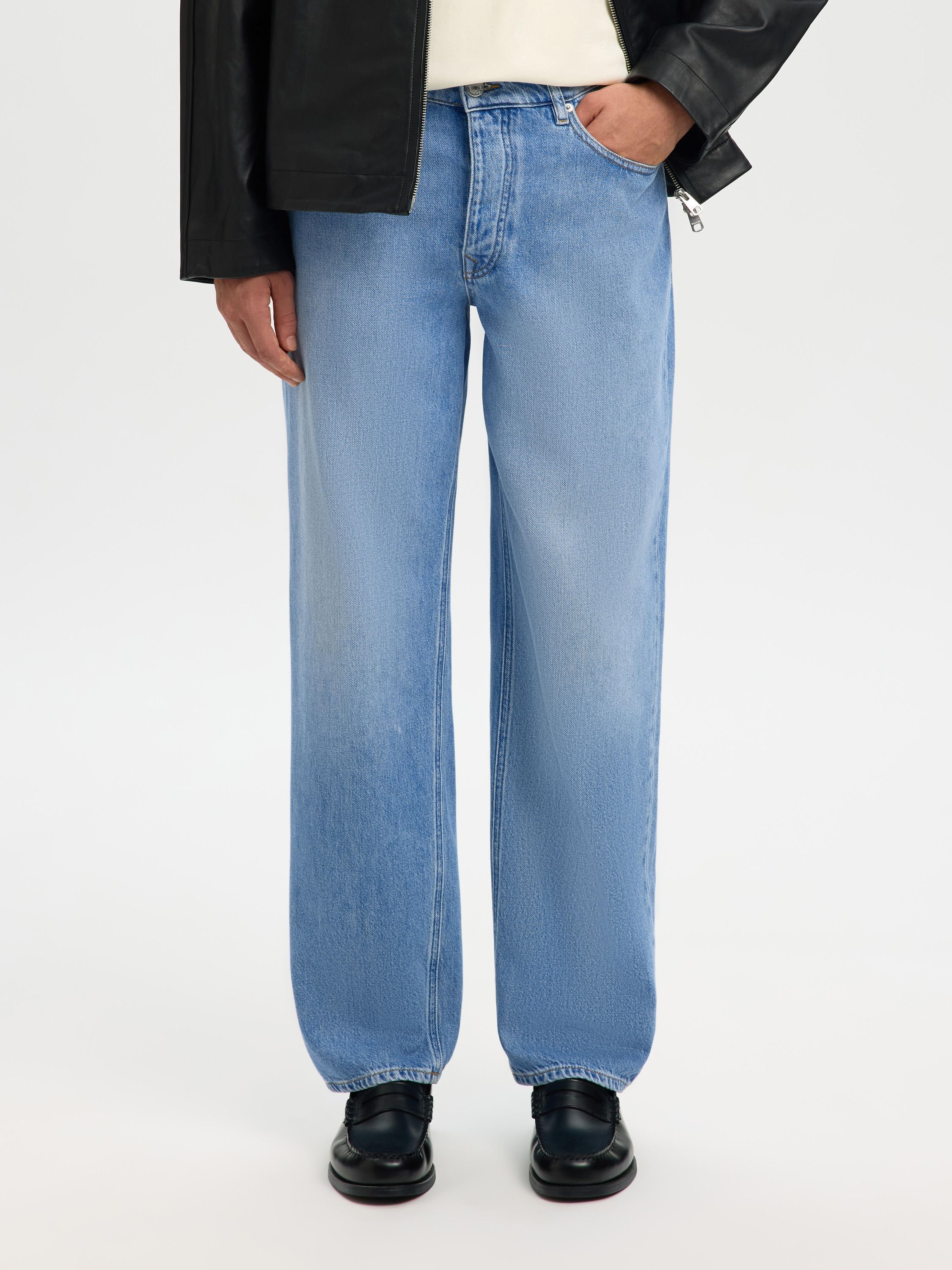 Jeans BEN Loose Fit - Light Blue Denim - Blau