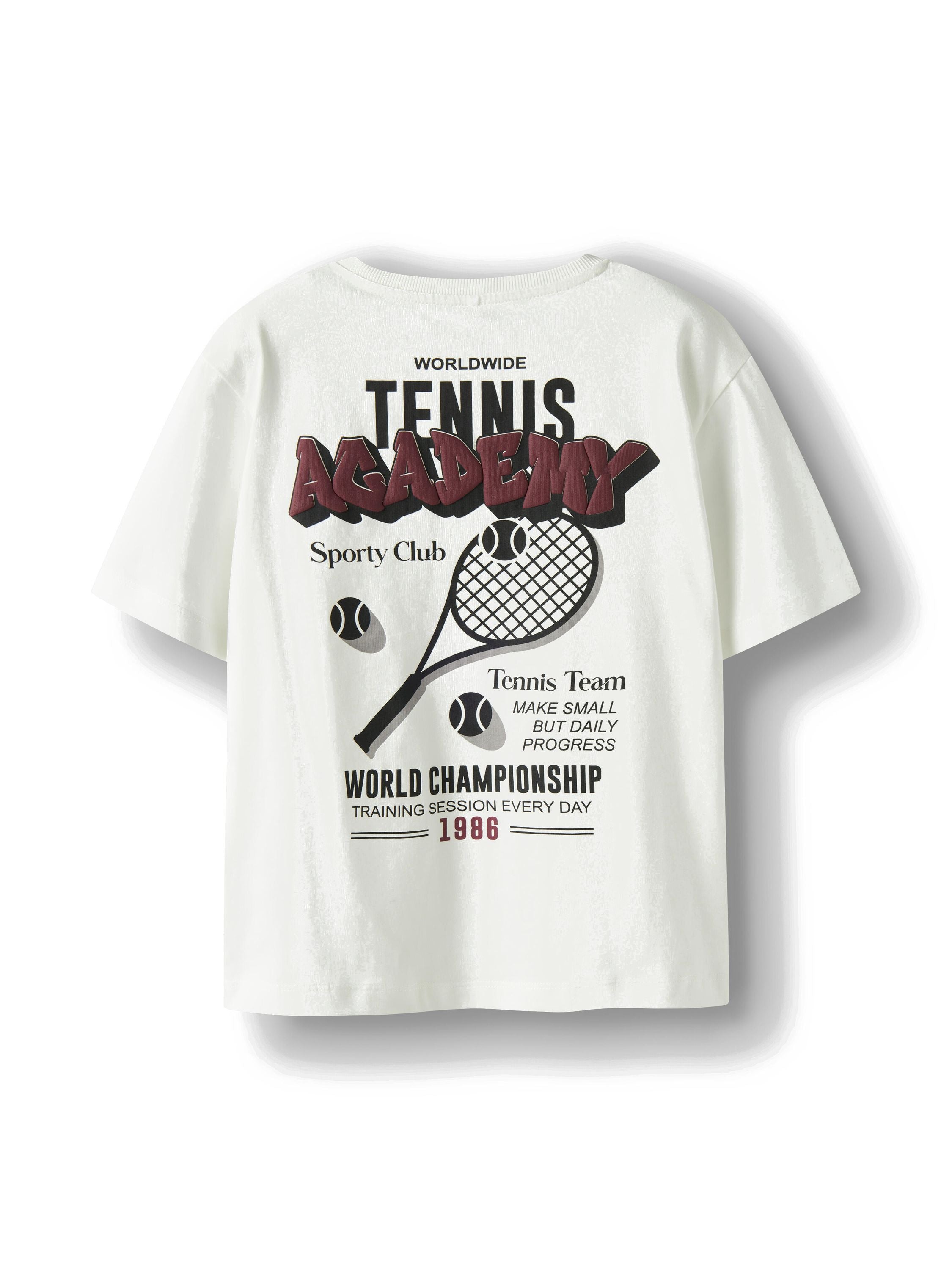 T-Shirt aus Bio-Baumwolle - Cloud Dancer - Weiß