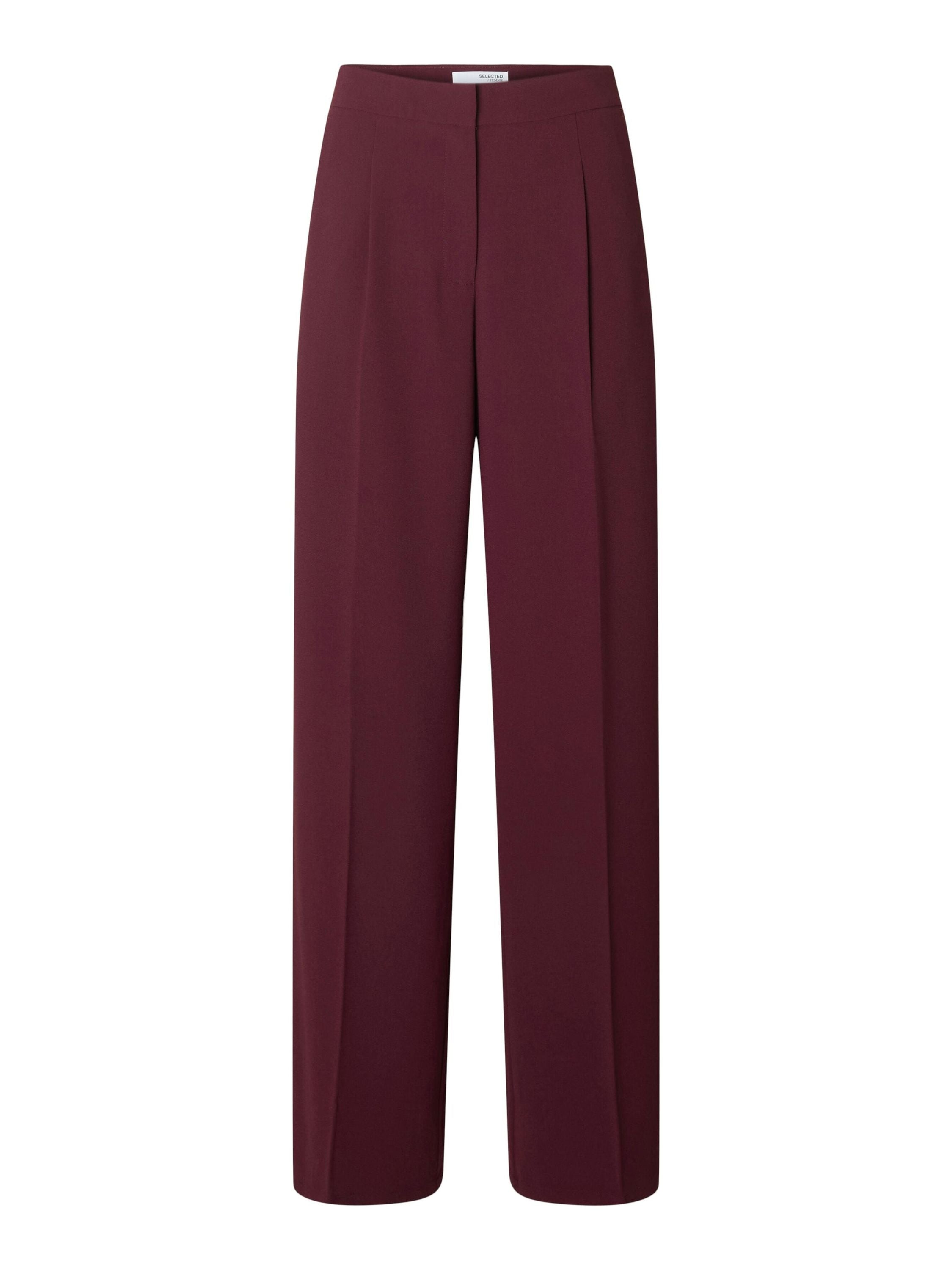Weite Damen Hose - Fig - Rot
