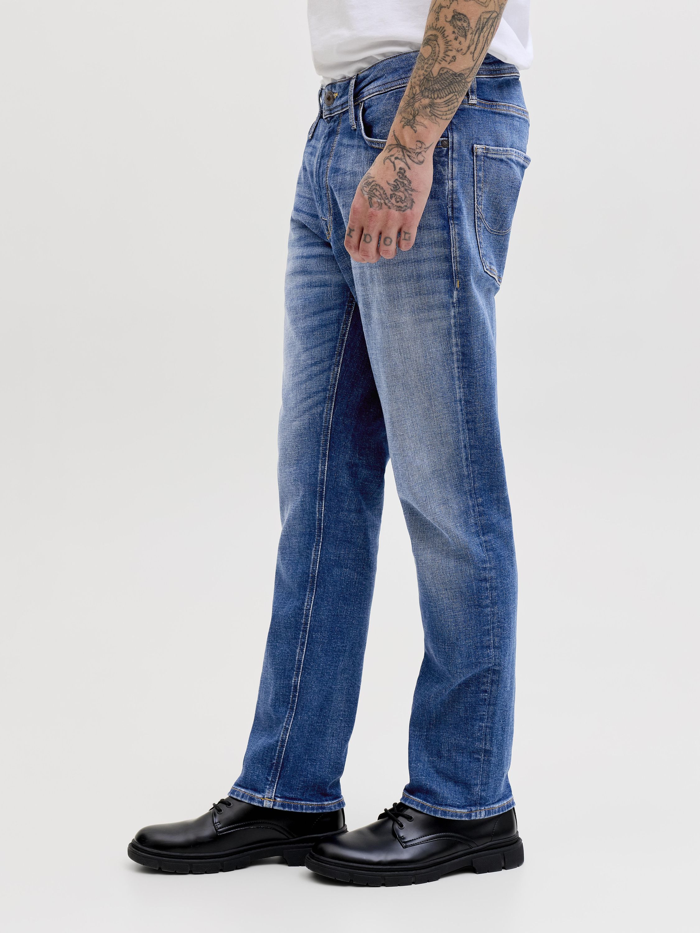 Jeans CLARK Regular Fit - Blue Denim - Blau
