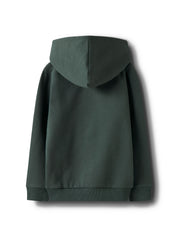 Sweathoodie aus Baumwolle - Urban Chic - Grün