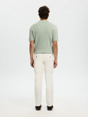 Poloshirt aus Bio-Baumwolle - Aqua Gray - Grün