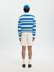 Jeansshorts Loose Fit - Egret - Weiß