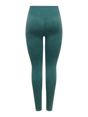 Funktionsleggings ONPEDDA Scrunch - Mediterranea/w. Wash - Grün
