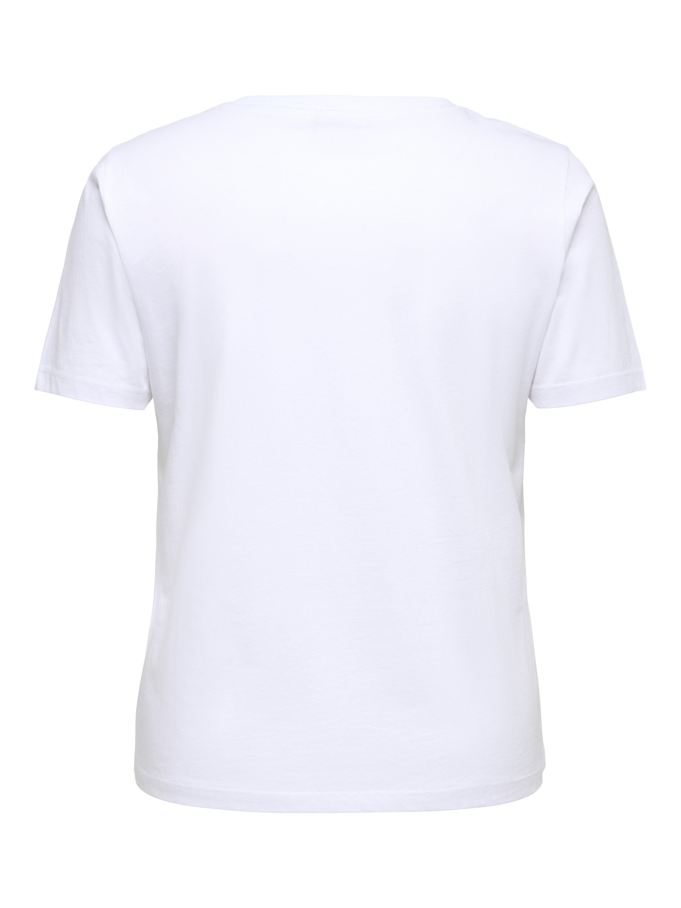 T-Shirt aus Baumwolle - Bright White/Heart - Weiß