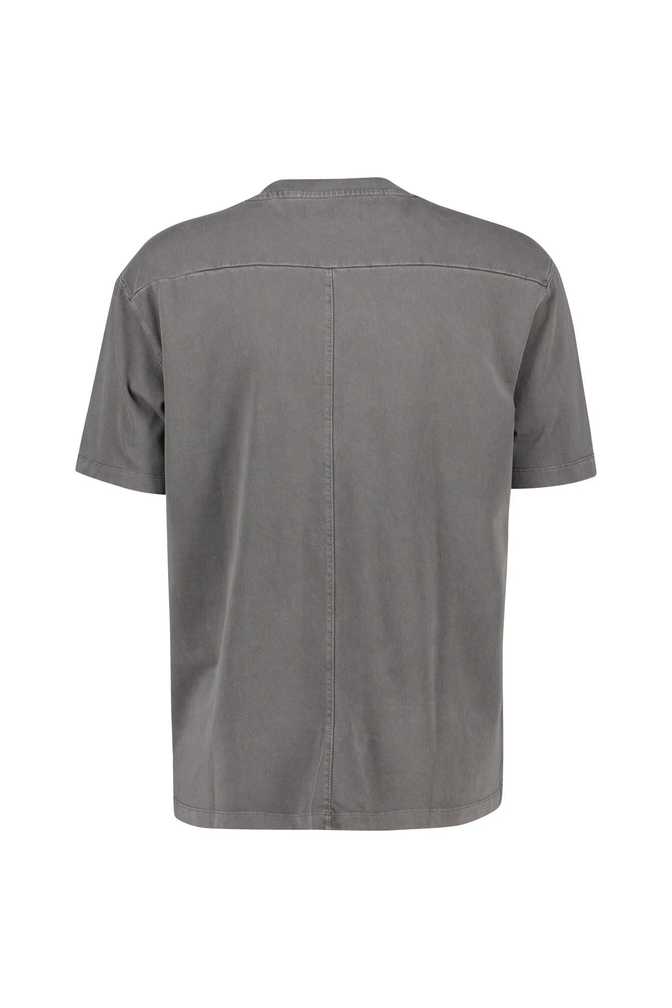 T-Shirt aus Baumwolle - 9004-Dk. Grey - Grau