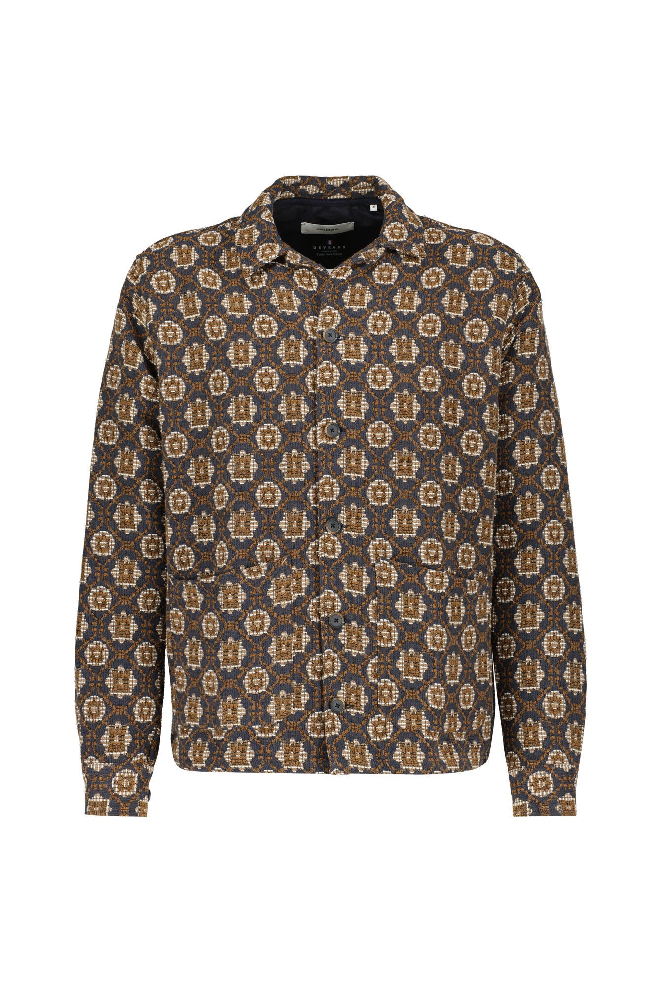 Overshirt SIMONE STAR Regular Fit - 0006-Multi Pattern - Braun