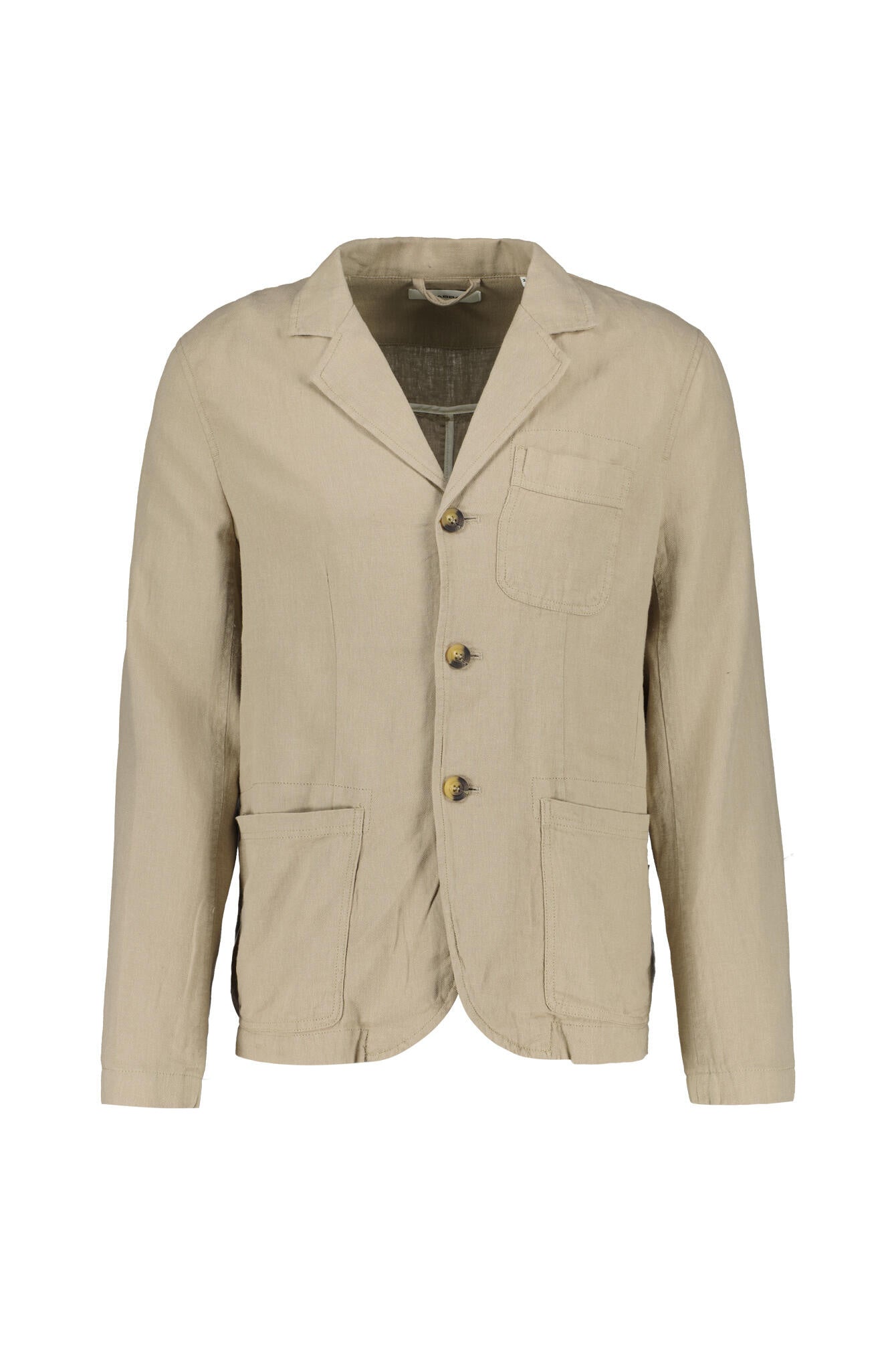 Leinenovershirt PLAZA LINO - 0031-Sand Plaza - Braun