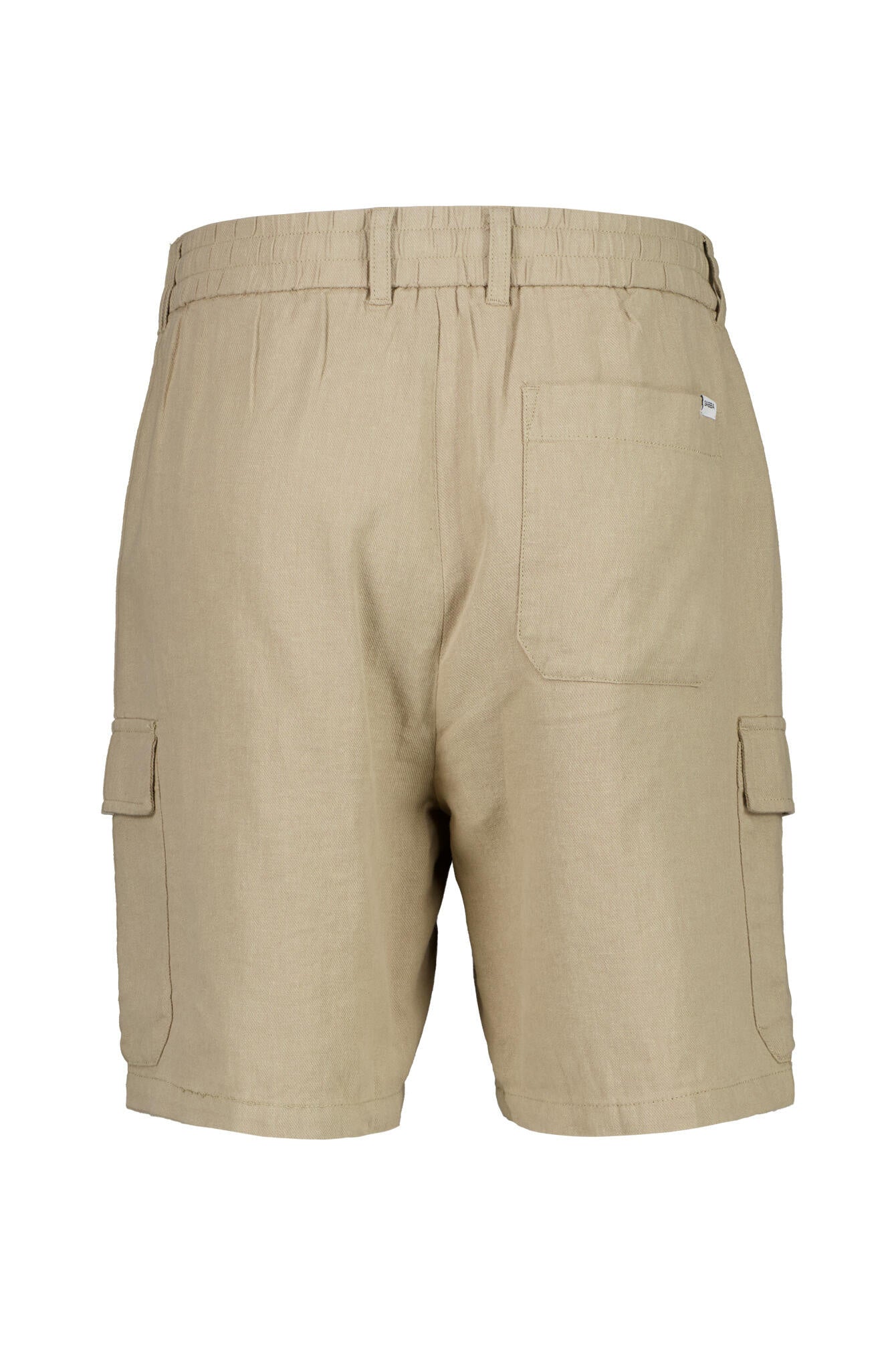 Leinen-Cargoshorts ALFA CARGO LINO Regular Fit - 0031-Sand Plaza - Braun