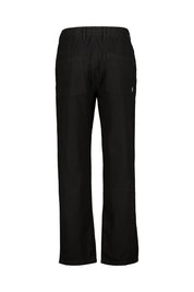 Leinenhose ZETA LINO Relaxed Fit - 9005-Meteorite - Schwarz