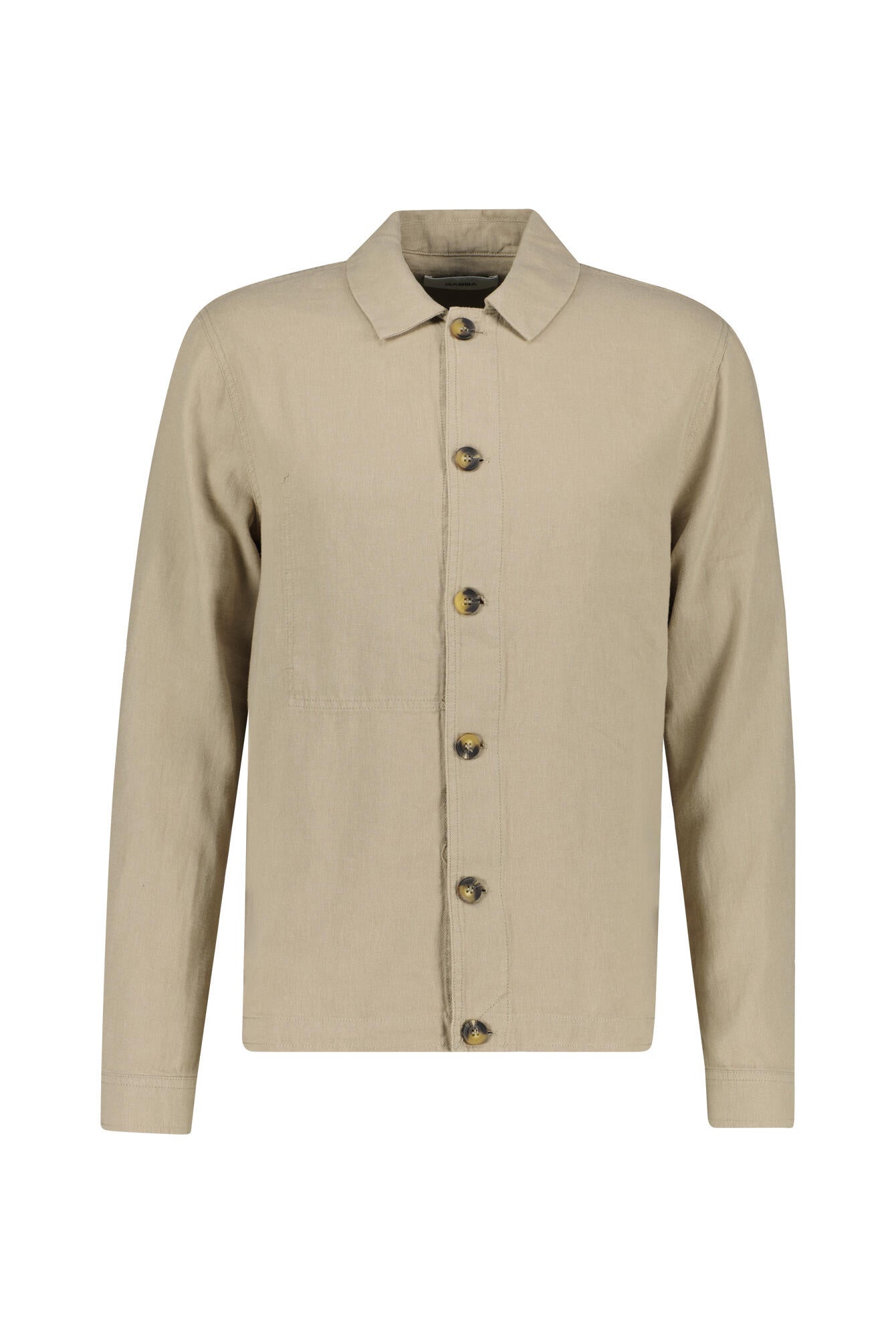 Leinenhemd PETER LINO Regular Fit - 0031-Sand Plaza - Braun