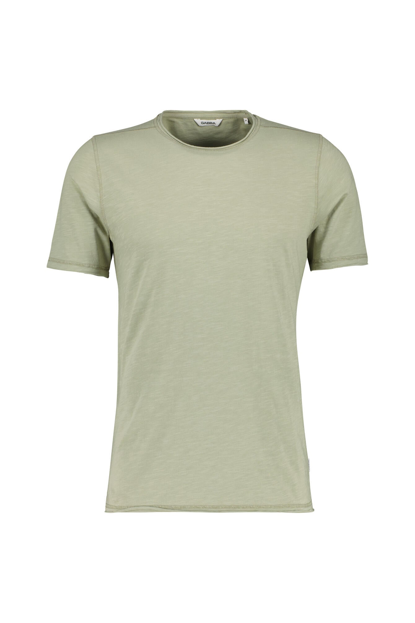 T-Shirt aus Baumwolle - 7010-Light Green - Grün