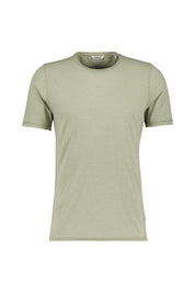 T-Shirt aus Baumwolle - 7010-Light Green - Grün