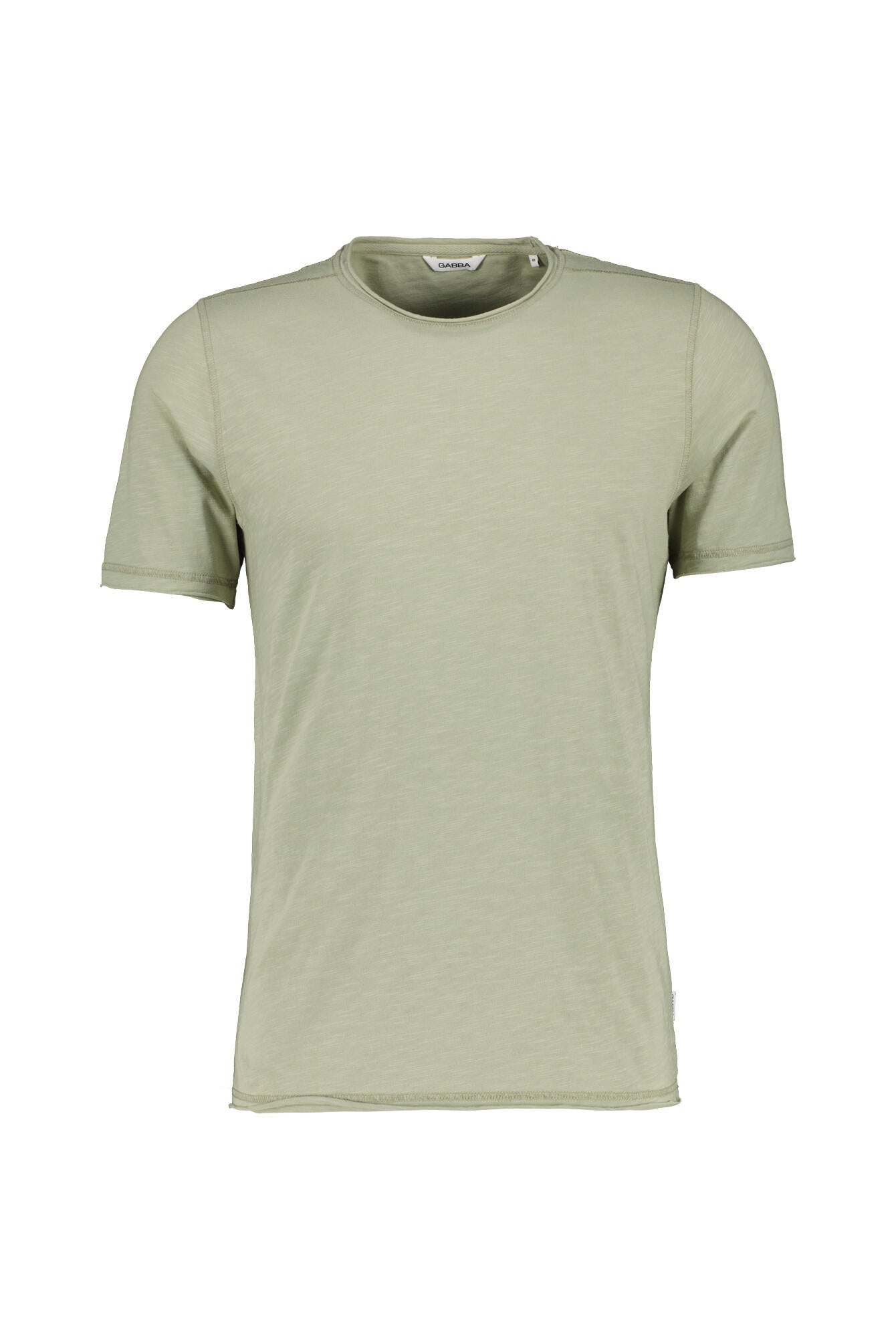 T-Shirt aus Baumwolle - 7010-Light Green - Grün
