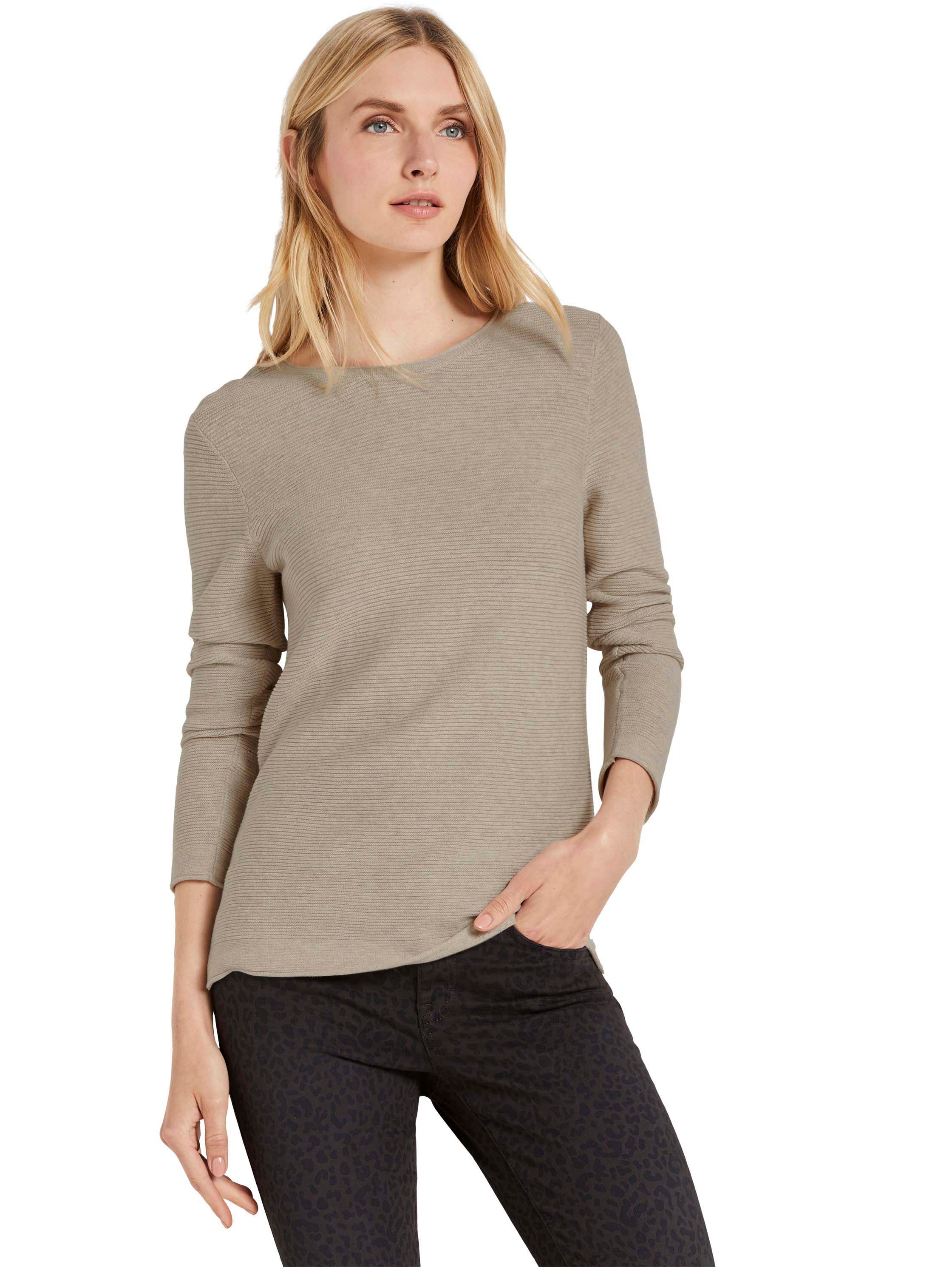 Strickpullover aus Bio-Baumwolle