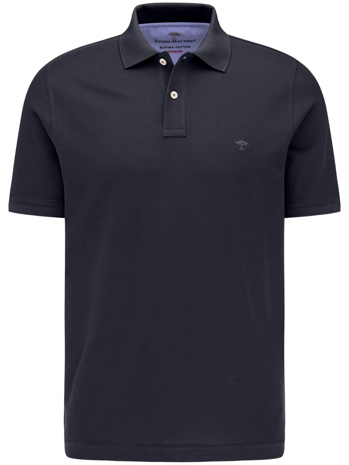 Poloshirt - 685-navy - Schwarz