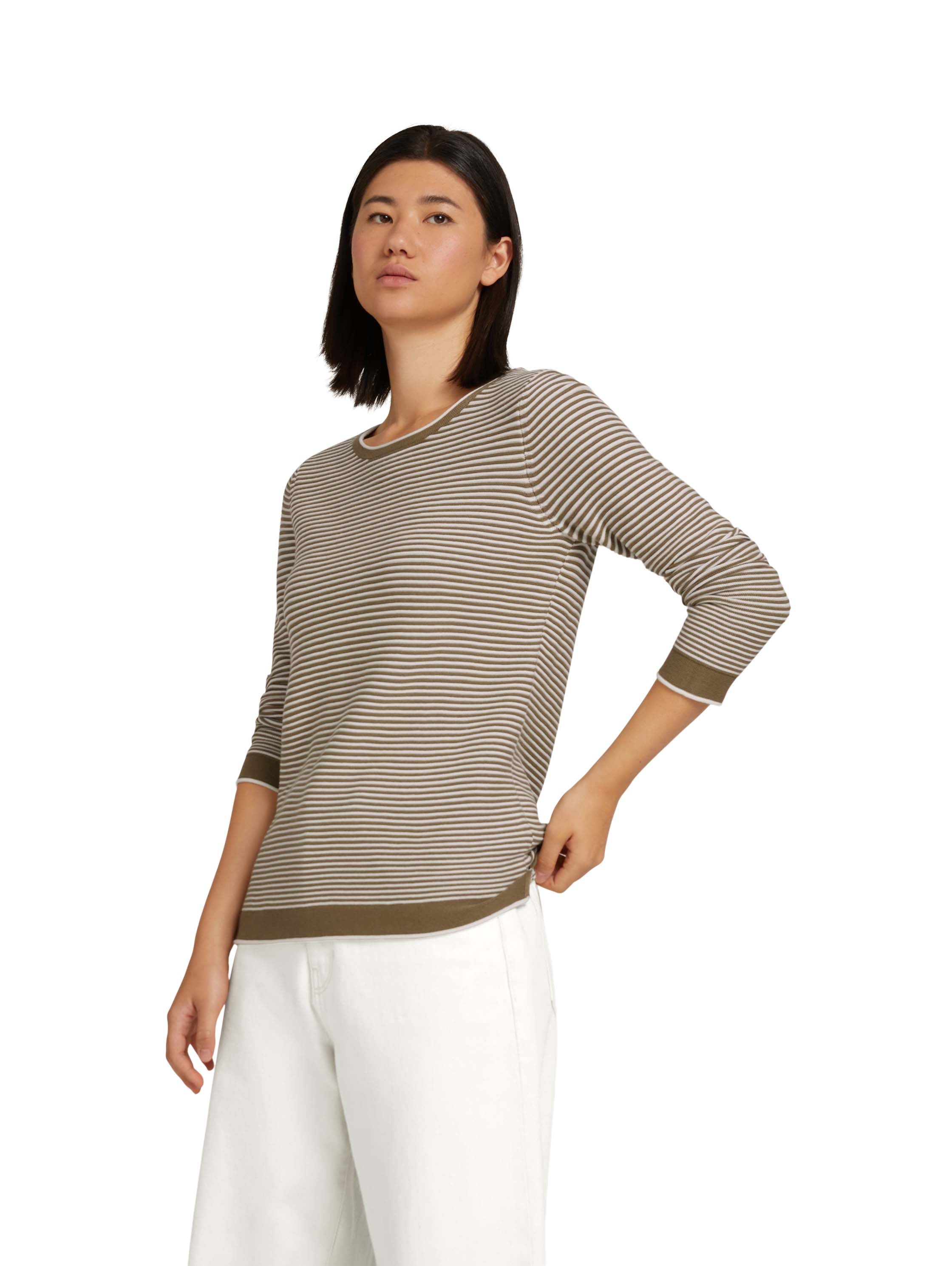 Strickpullover aus Bio-Baumwolle