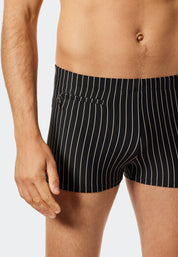 Badehose Komfort mit Bein - 000-schwarz - Schwarz