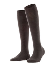 Kniestrümpfe aus Merinowolle-Mix