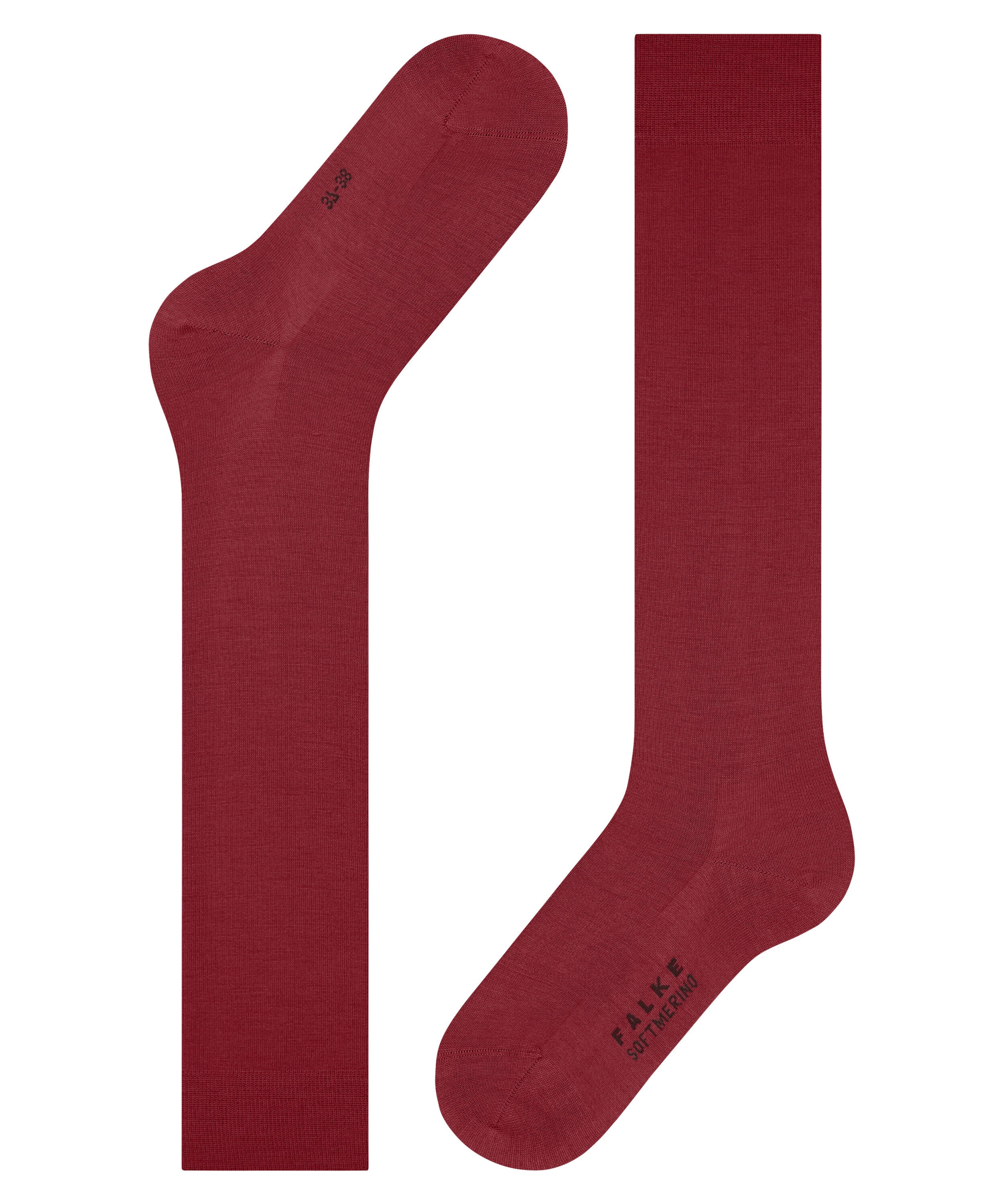 Kniestrümpfe aus Merinowolle-Mix