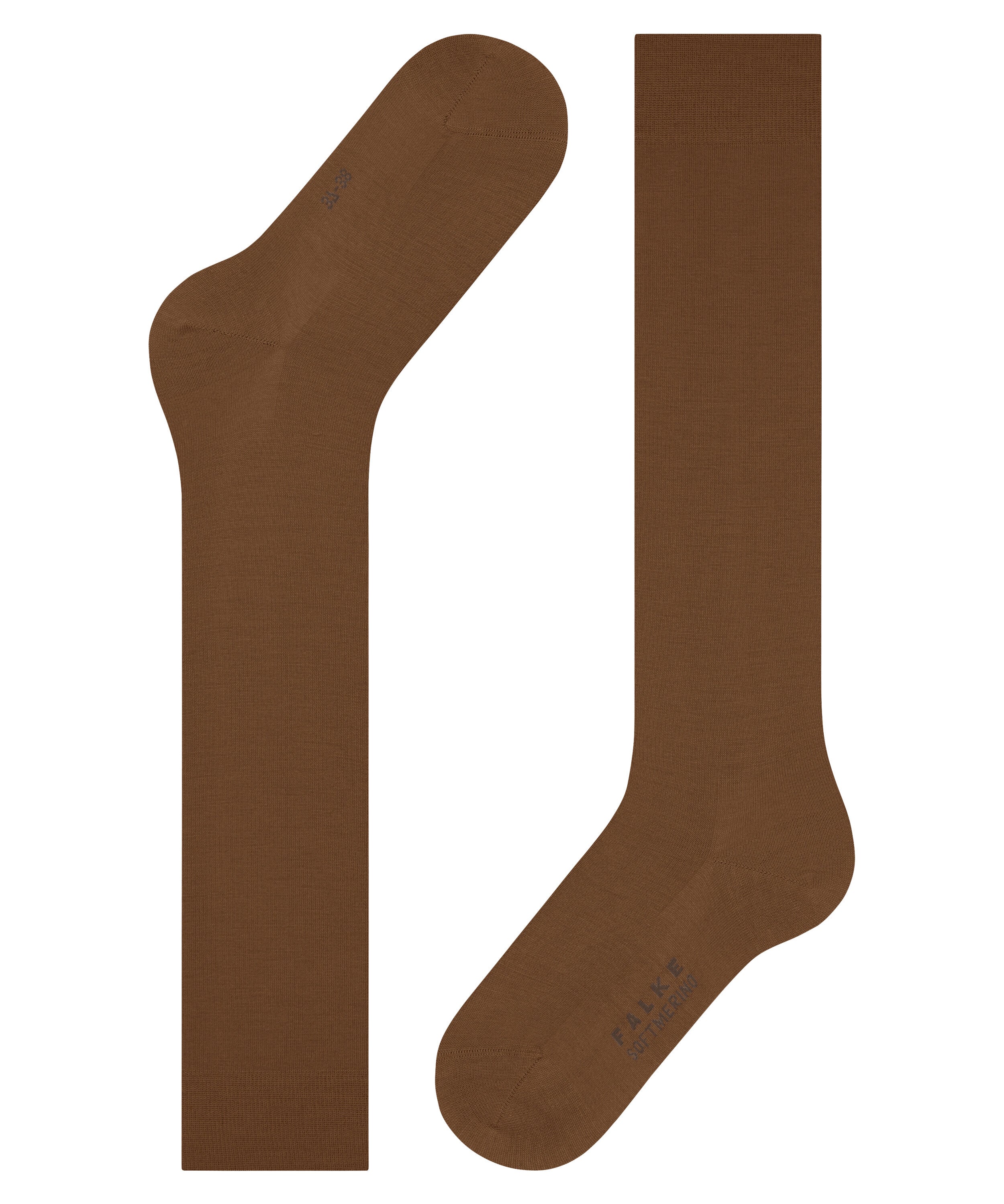 Kniestrümpfe aus Merinowolle-Mix