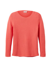 Strickpullover aus Bio-Baumwolle